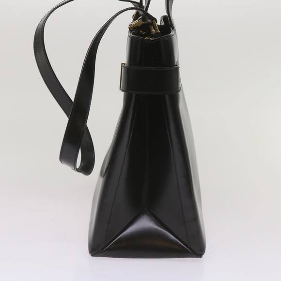 GUCCI Hand Bag Leather 2way Black 000 2046 0562 Auth am5882 - Picture 5 of 16